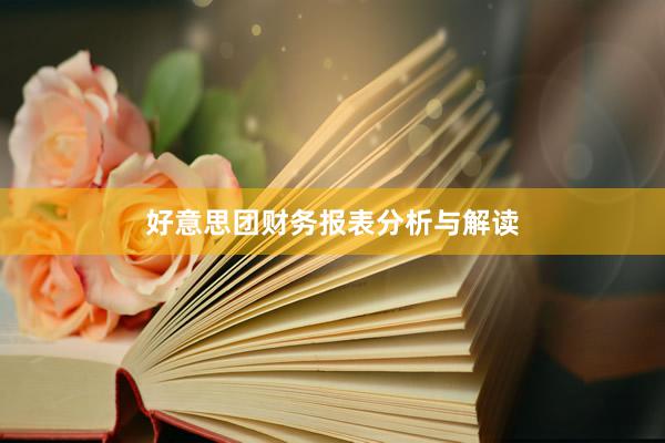 好意思团财务报表分析与解读